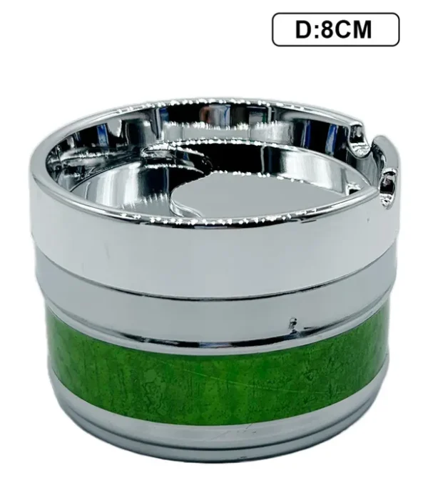 ASHTRAY SILVER/GRAY 8CM