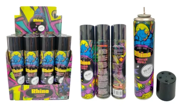 gas RHINO STREET FASHION LIGHTER GAS REFILLE 300ML