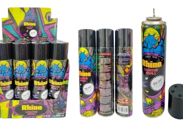 gas RHINO STREET FASHION LIGHTER GAS REFILLE 300ML